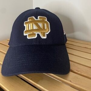Top of the World navy Notre Dame stretch fit 2013 BCS Championship cap, size Lg
